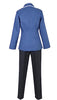 Cosplay Costume Blue Uniform With Hat Halloween Outfit Full Set