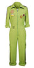 Kazuichi Souda Green Uniform Full Set Jumpsuit Halloween Coplay Costume