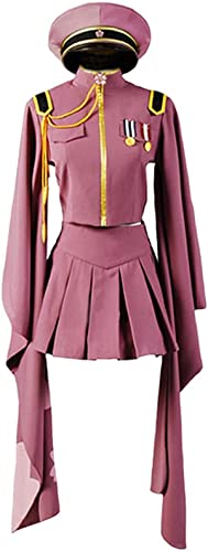 Cosplay Costume Pink Lolita Suit Dress for Halloween
