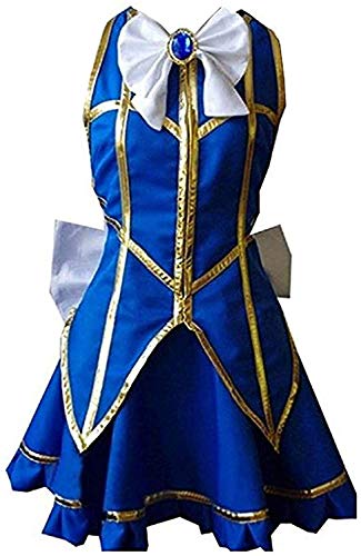Lucy Heartfilia Blue Dress Party Full Suit Halloween Cosplay Costume Anime Apparel Store Lucy Heartfilia Blue Dress Party Full Suit Halloween Cosplay Costume Anime Apparel Store