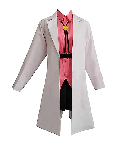 Cosplay Costume White Coat Uniform Suit Halloween Party