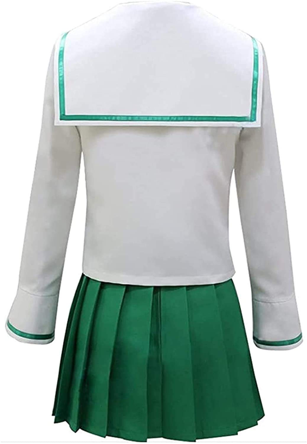 Girls und Panzer White Sailor Uniform Suit Set Cosplay Costume