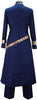 Enrico Pucci Blue Long Uniform Full Set Cosplay Costume