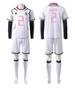 Cosplay Costume Mens White Football Basketball Sportswear Uniform Halloween Outfits