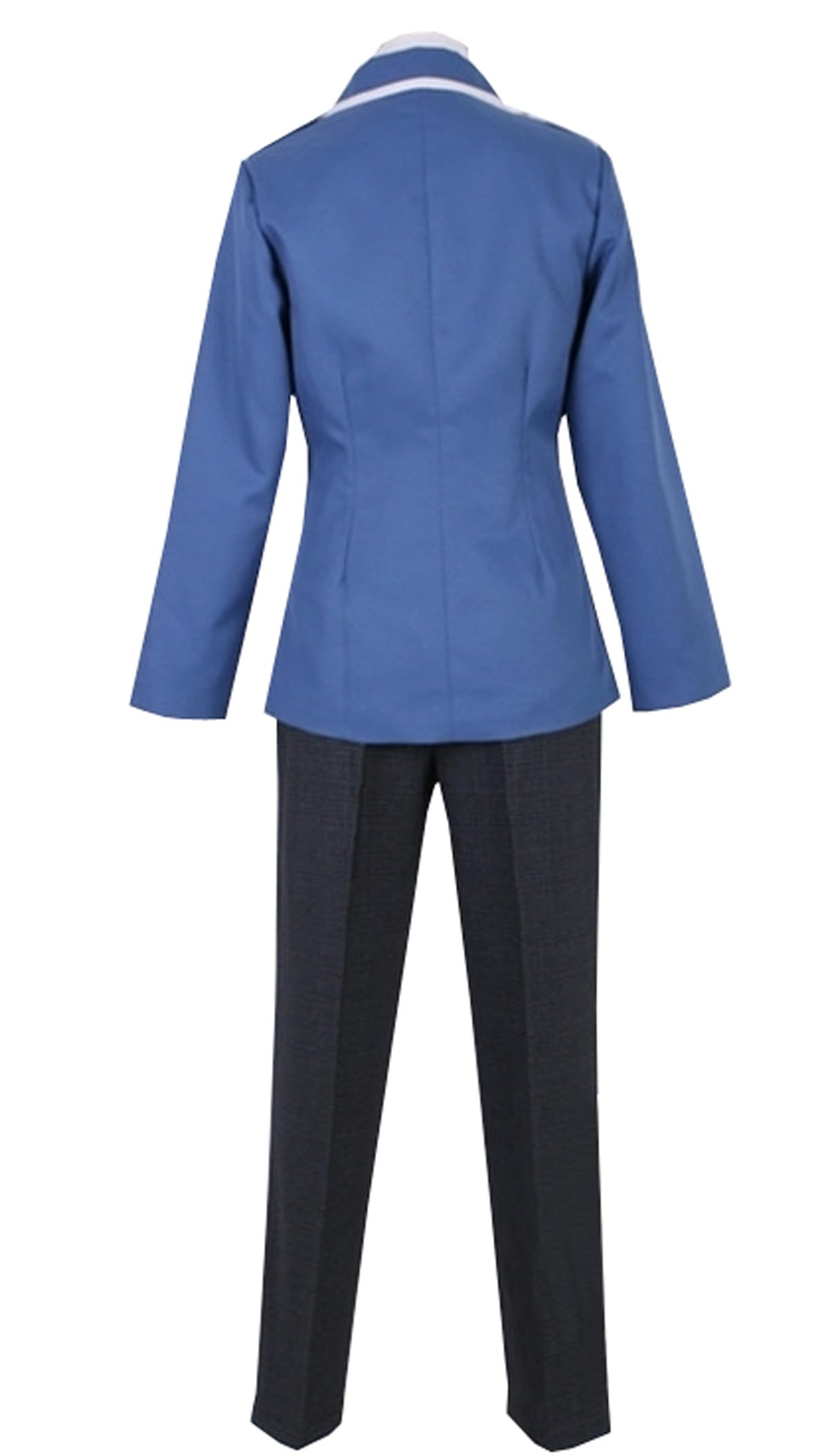 Cosplay Costume Blue Uniform With Hat Halloween Outfit Full Set