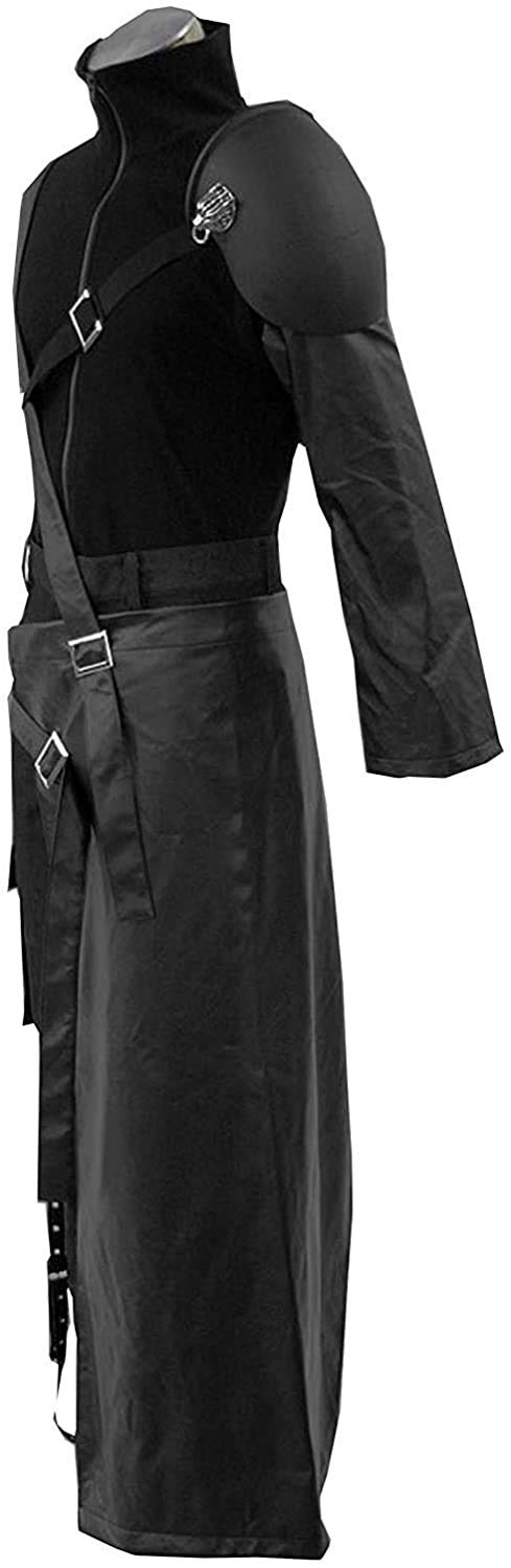 Cloud Strife Black Uniform Halloween Full Set Cosplay Costume