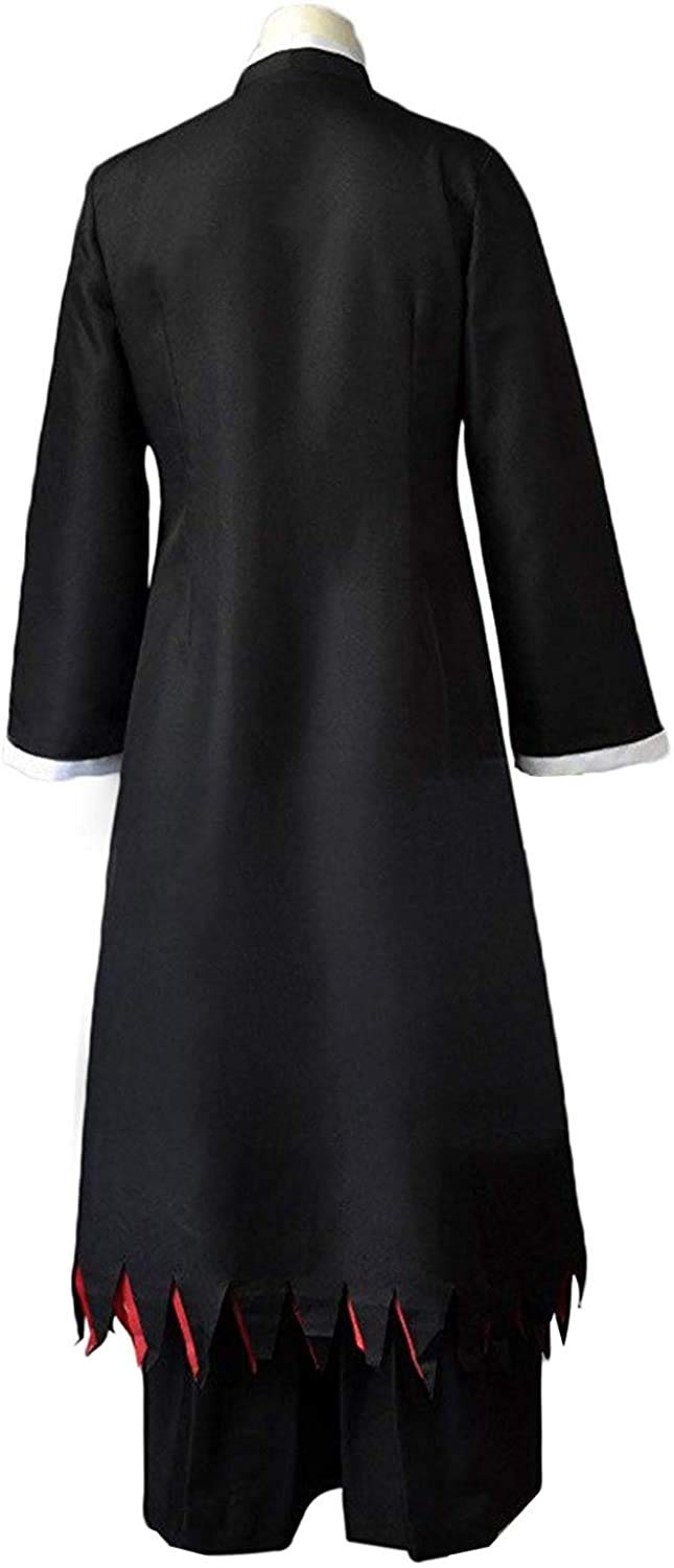 Kurosaki Ichigo Black Cloak Uniform Halloween Cosplay Costume