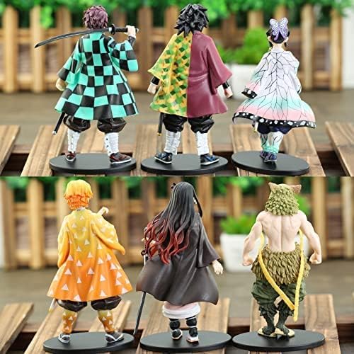 Official Demon Slayer 6 Piece Figurine Set