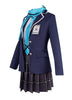 Cosplay Costume Blue Attire Character Girl Dress Full Set