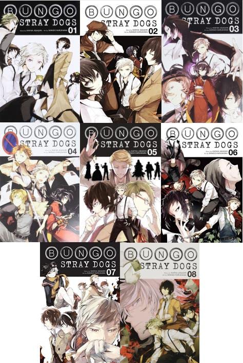 Bungo Stray Dogs Manga Set Vol 1-8