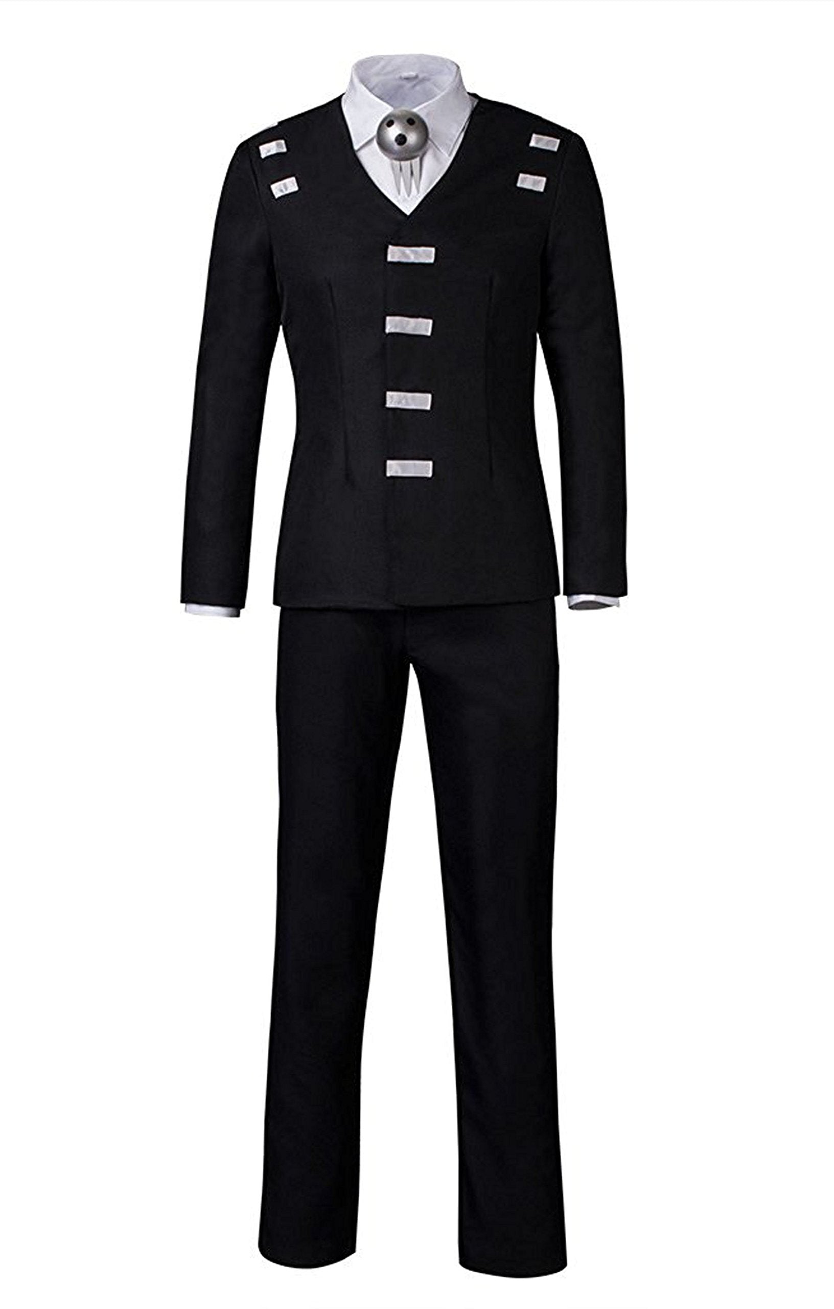 Cosplay Costume Black Death Adult Kid Uniform Full Sets