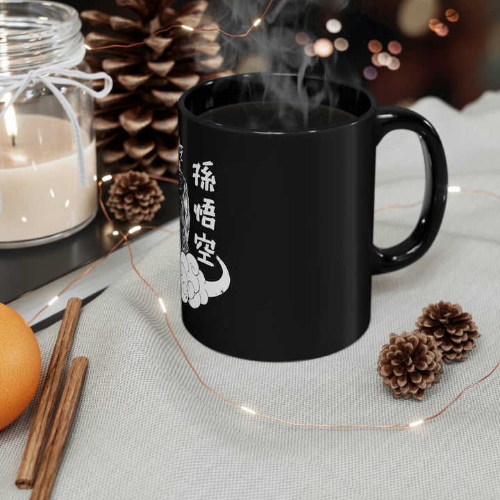 DB - Son Goku on Nimbus Mug