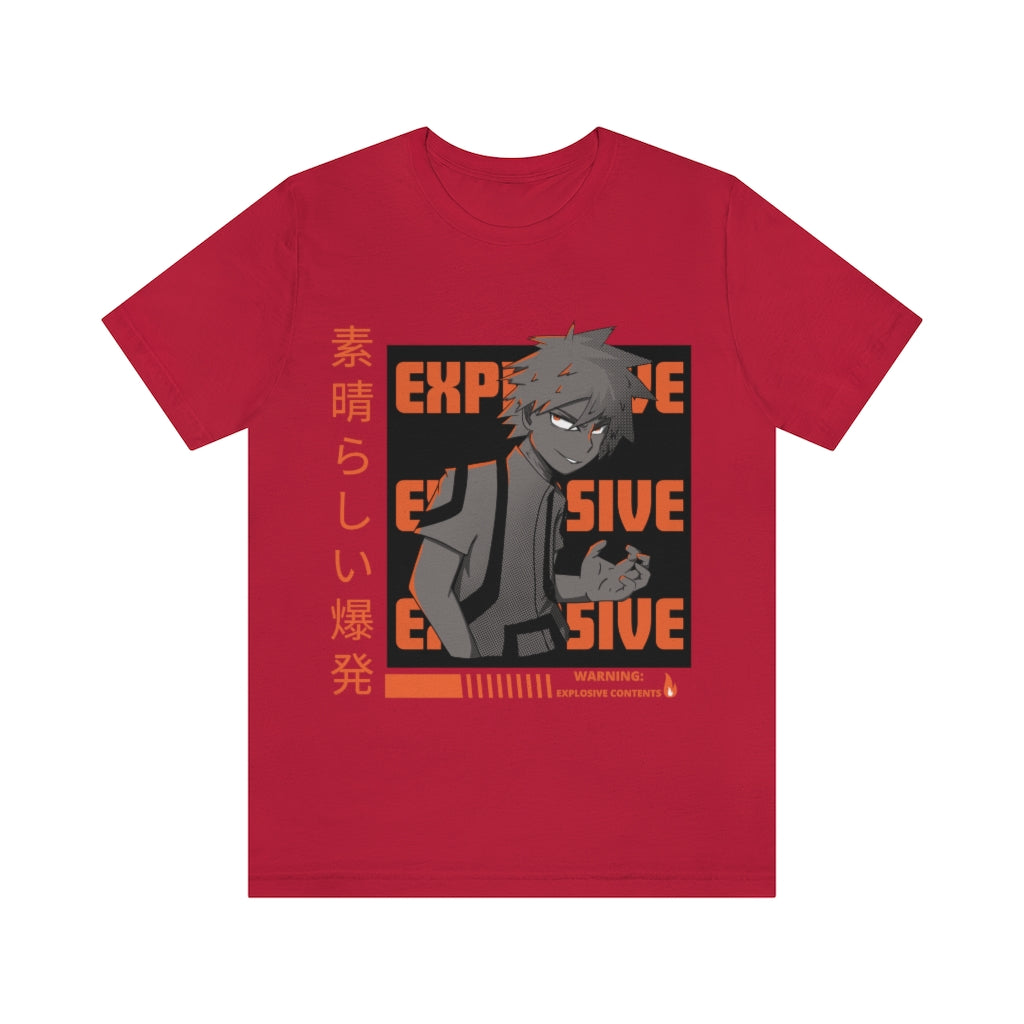 MHA - Bakugo Explosive Contents Tee