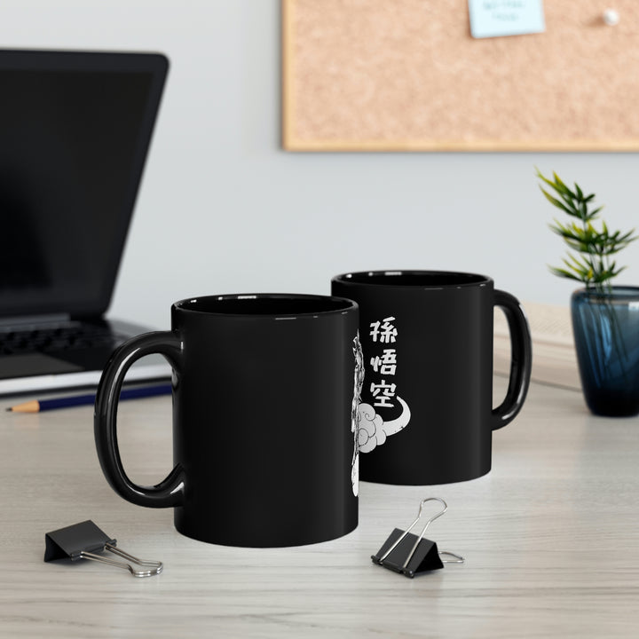DB - Son Goku on Nimbus Mug