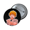 Denji Peace Pin Buttons