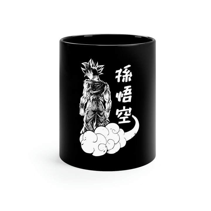 DB - Son Goku on Nimbus Mug